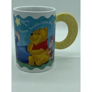 Disney Winnie the Pooh Coffee Mug Cup Sweet Dreams Tigger Eeyore Twinkle‎ Star